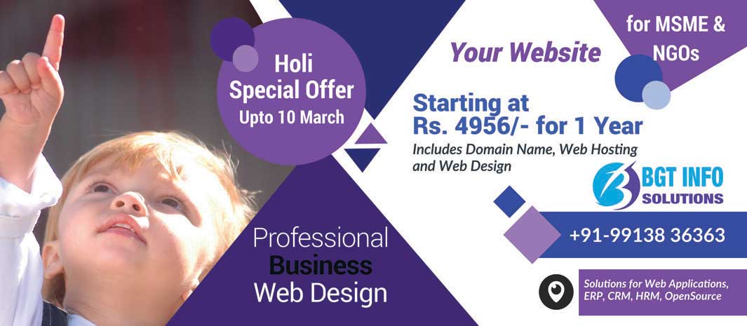 Website Holi Offer